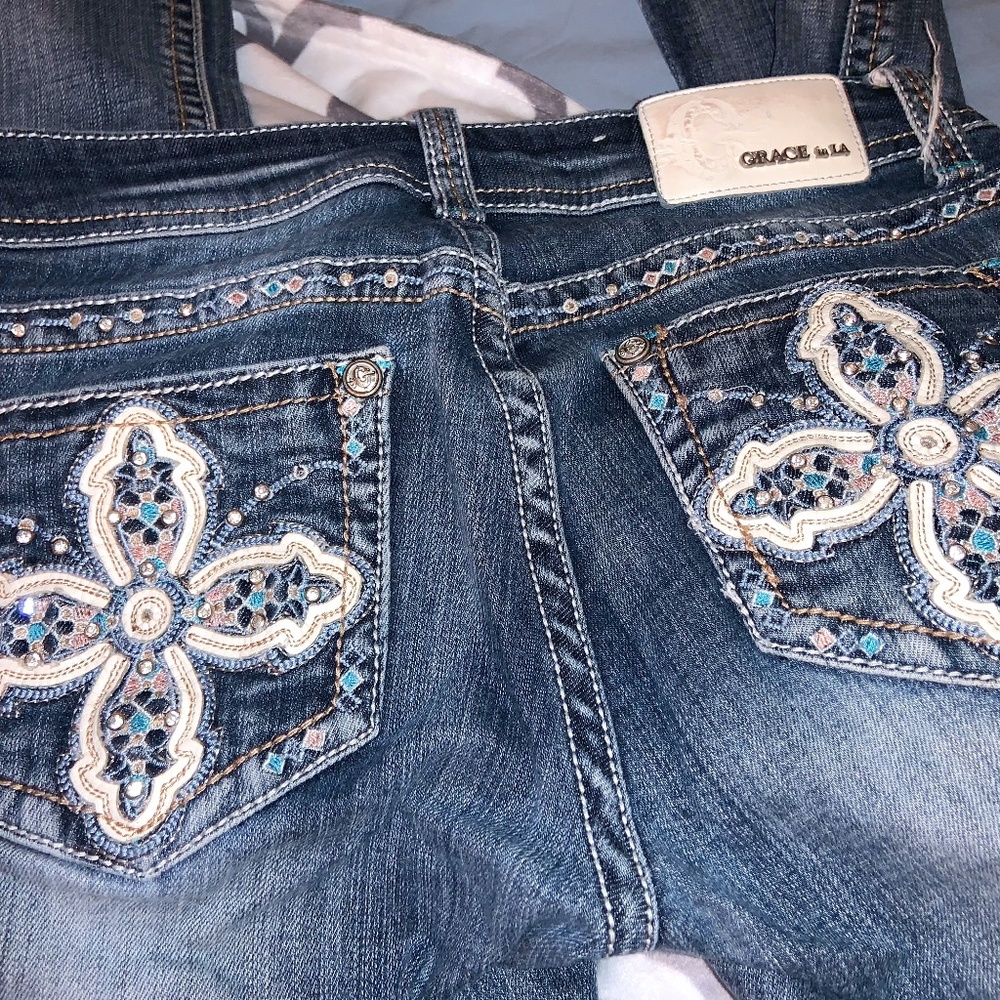 Boot Cut, Blingy, Grace in LA Jeans